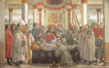 Domenico Ghirlandaio : Obsequies of St.Francis